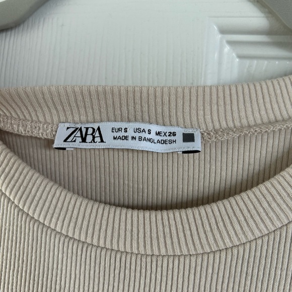 Zara Cream Midi Dress - Picture 2 of 5